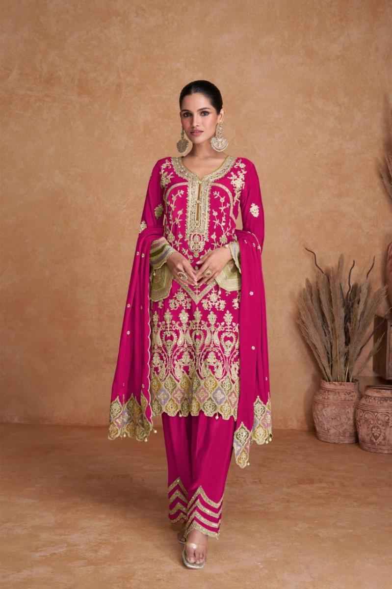 Gulkayra Designer Liyana Vol 2 Readymade Chinon Dress 5 pcs Catalogue