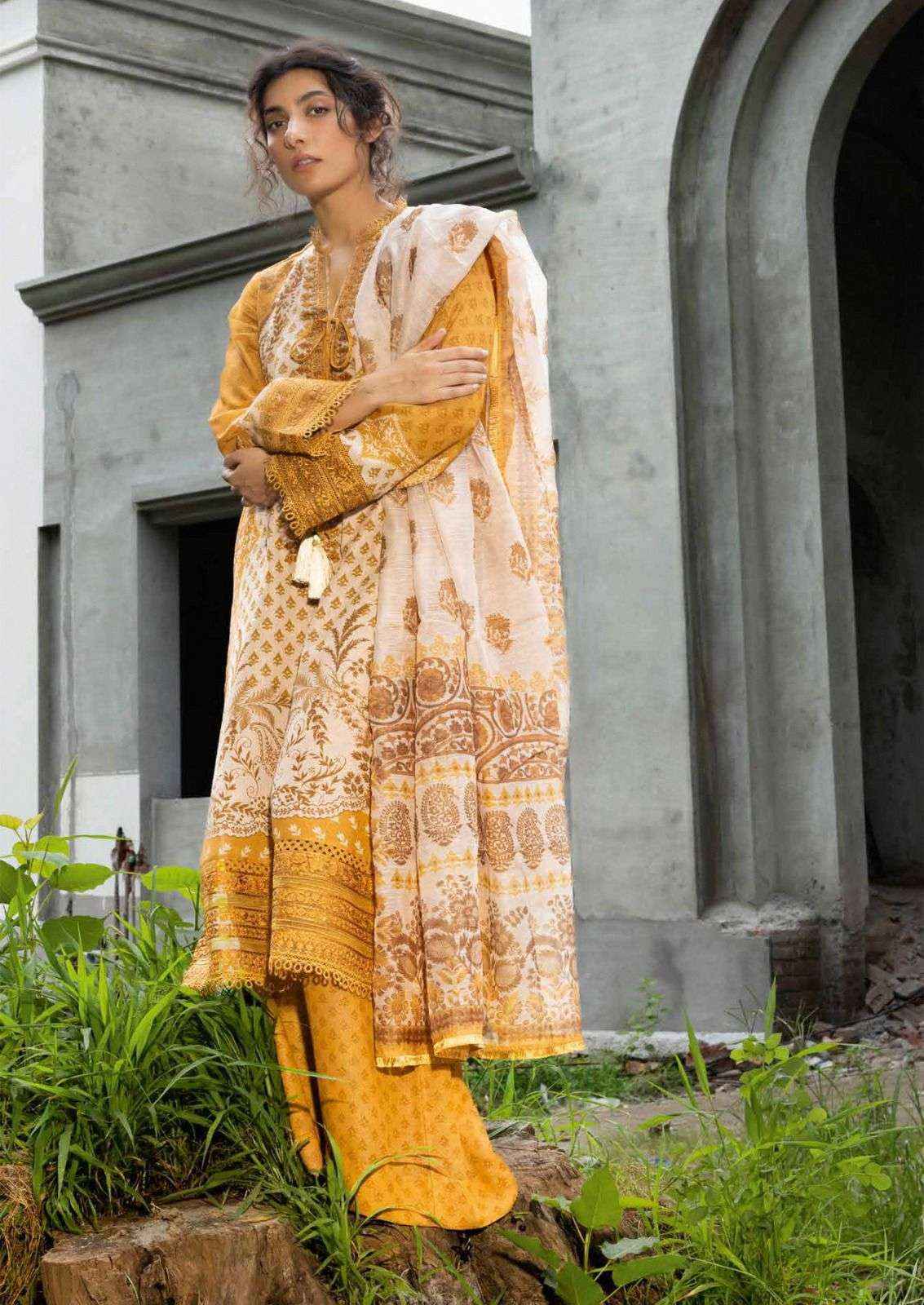 Jade Crimson Exclusive Heavy Lawn Collection Vol 11 Cotton Pakistani Suit ( 6 pc Cataloge )