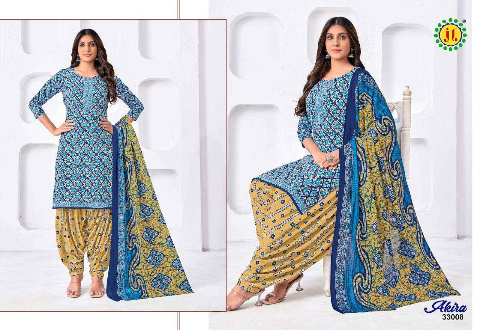Jt Akira Vol 33 Cotton Dress Material Ladest Catalog ( 15 pcs Catalogue )