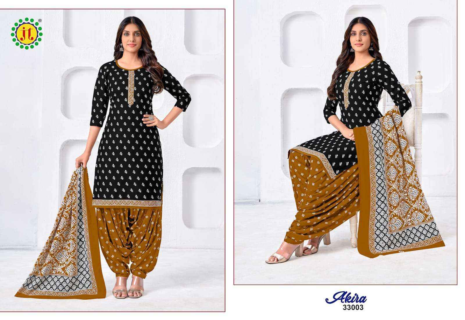 Jt Akira Vol 33 Cotton Dress Material Ladest Catalog ( 15 pcs Catalogue )