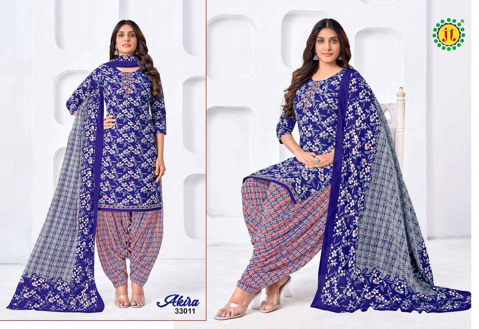 Jt Akira Vol 33 Cotton Dress Material Ladest Catalog ( 15 pcs Catalogue )