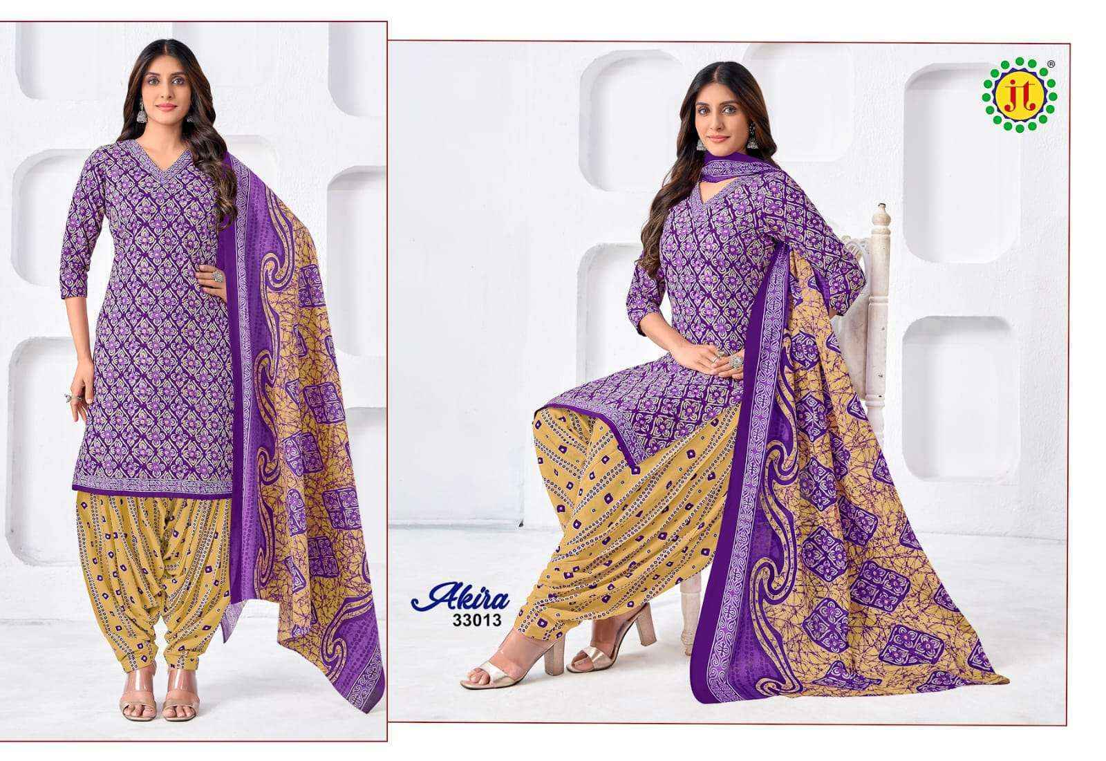 Jt Akira Vol 33 Cotton Dress Material Ladest Catalog ( 15 pcs Catalogue )