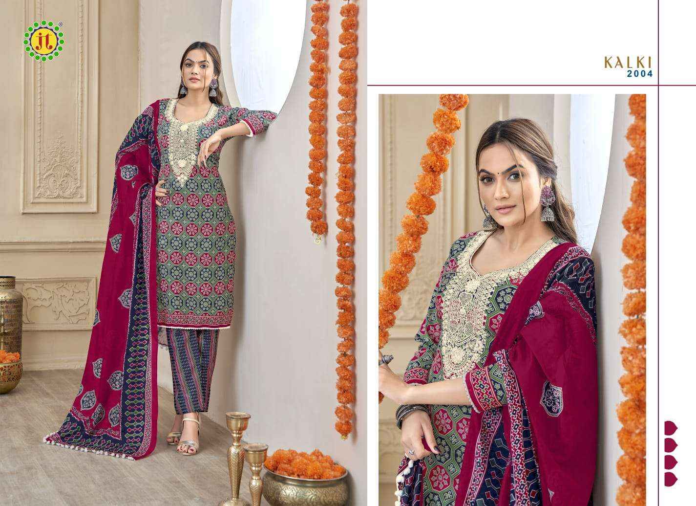 Jt Kalki Vol 2 Cotton Salwar Suit Surat Wholesaler ( 10 pcs Catalog )