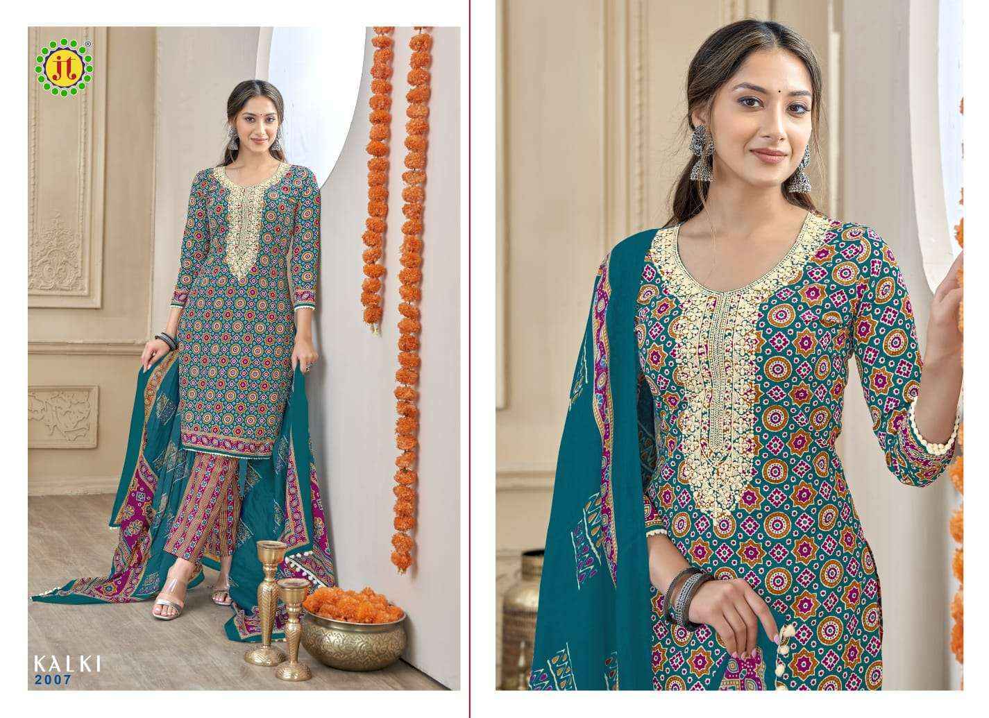 Jt Kalki Vol 2 Cotton Salwar Suit Surat Wholesaler ( 10 pcs Catalog )