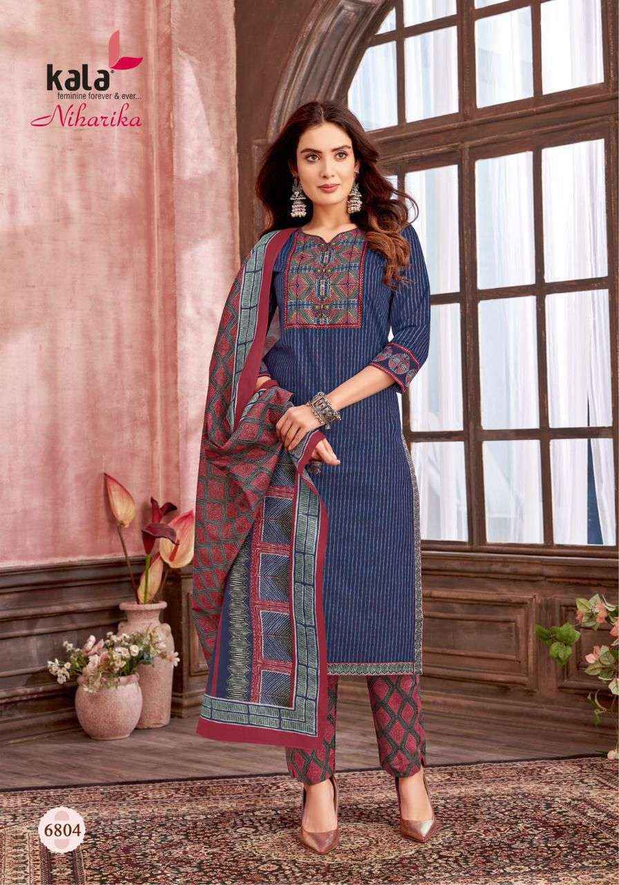 Kala Niharika Vol 3 Cotton Dress Material Wholesale Price ( 8 pcs Catalogue )