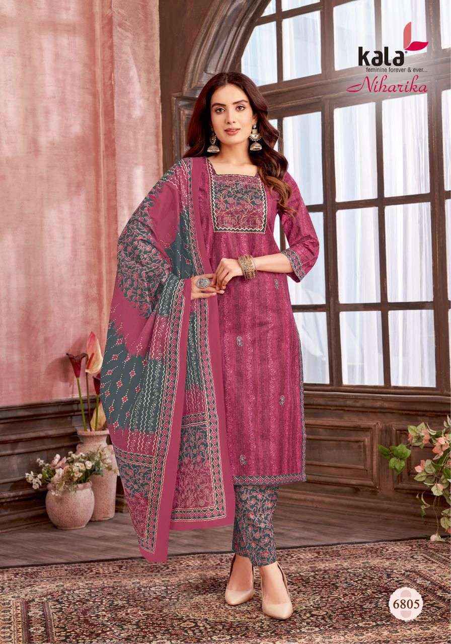 Kala Niharika Vol 3 Cotton Dress Material Wholesale Price ( 8 pcs Catalogue )
