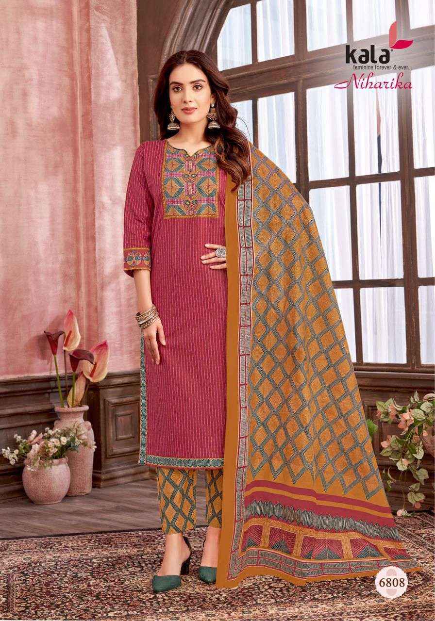 Kala Niharika Vol 3 Cotton Dress Material Wholesale Price ( 8 pcs Catalogue )