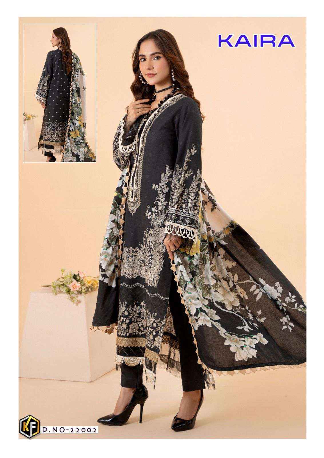 Keval Fab Kaira Vol 22 Ladies Salwar Kameez Latest Catalog ( 6 Pcs Catalog )