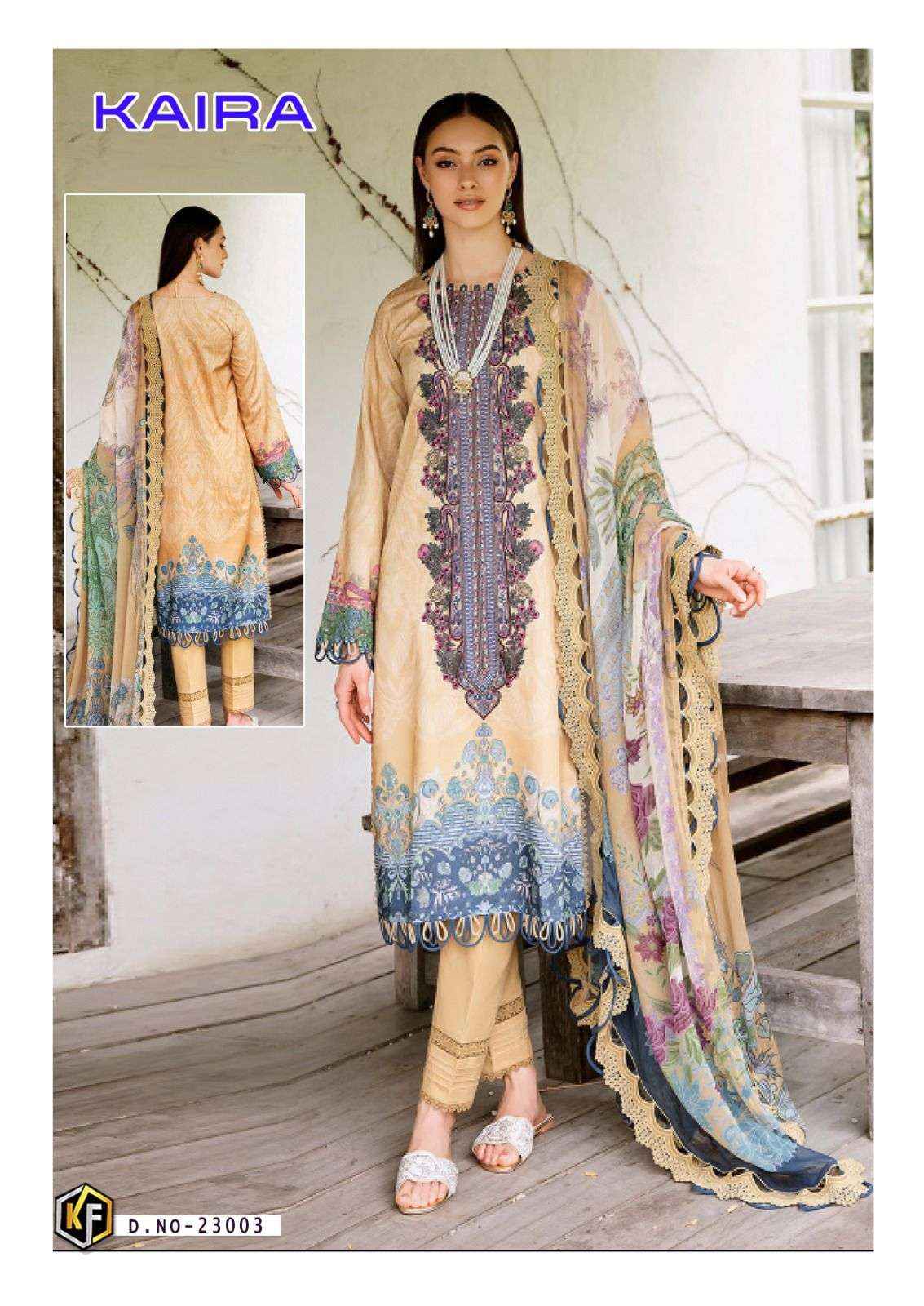 KEVAL FAB KAIRA VOL 23 LAWN COTTON DIGITAL PRINT SALWAR SUIT ( 6 PCS CATALOG )