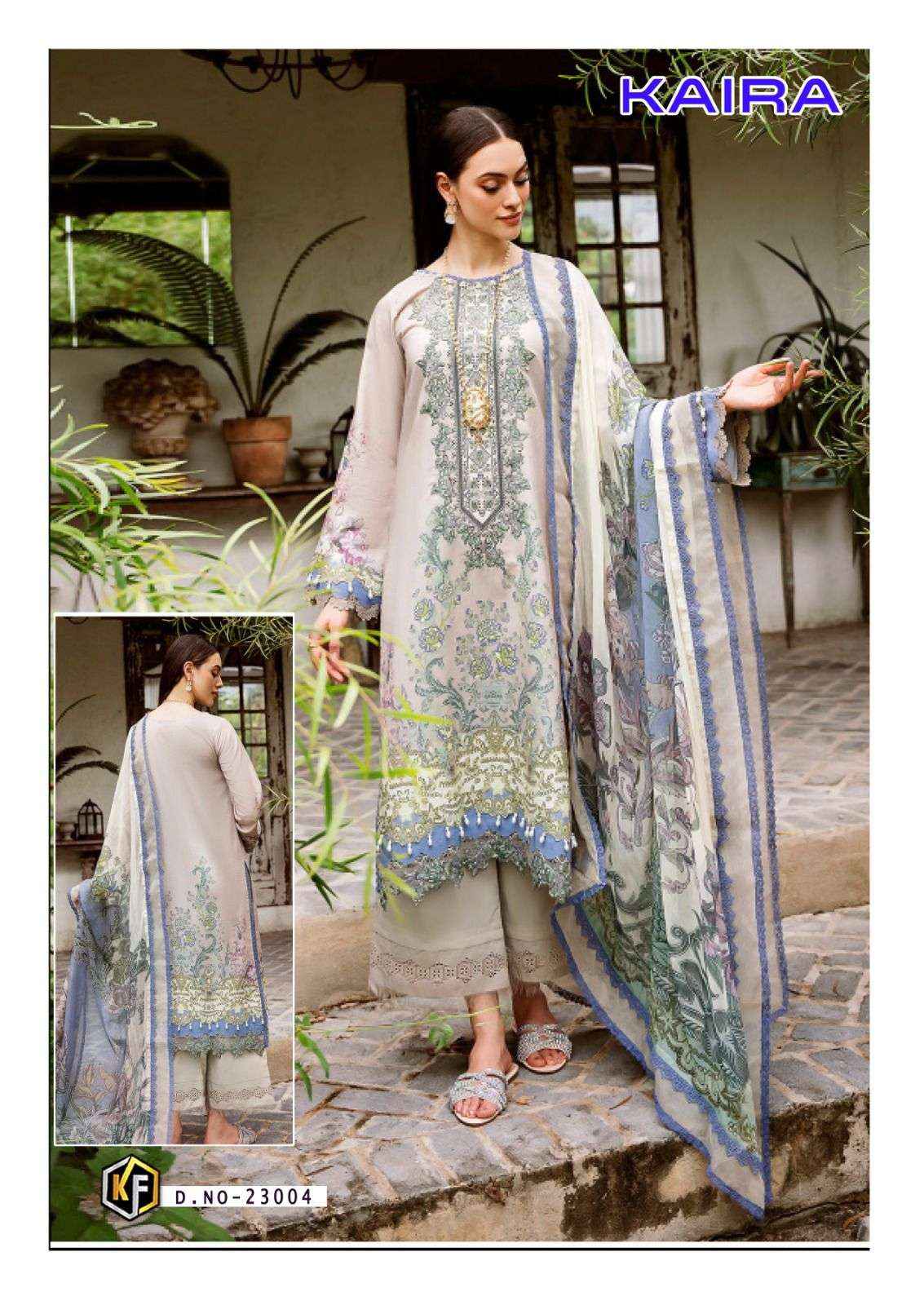 KEVAL FAB KAIRA VOL 23 LAWN COTTON DIGITAL PRINT SALWAR SUIT ( 6 PCS CATALOG )