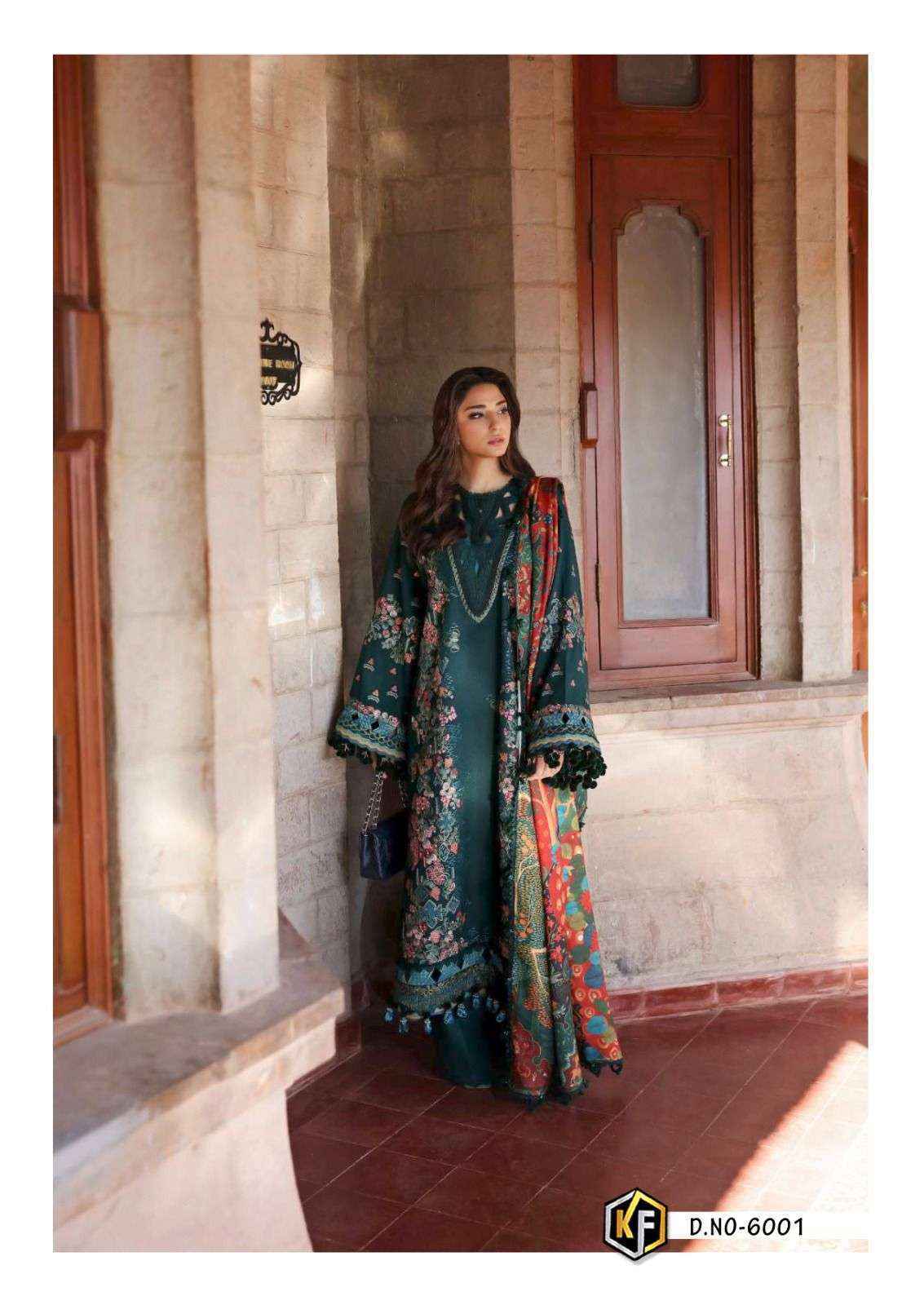 Keval Fab Soha Nazir Luxury Vol 6 Wholesale Pakistani Suits ( 6 Pcs Catalog )