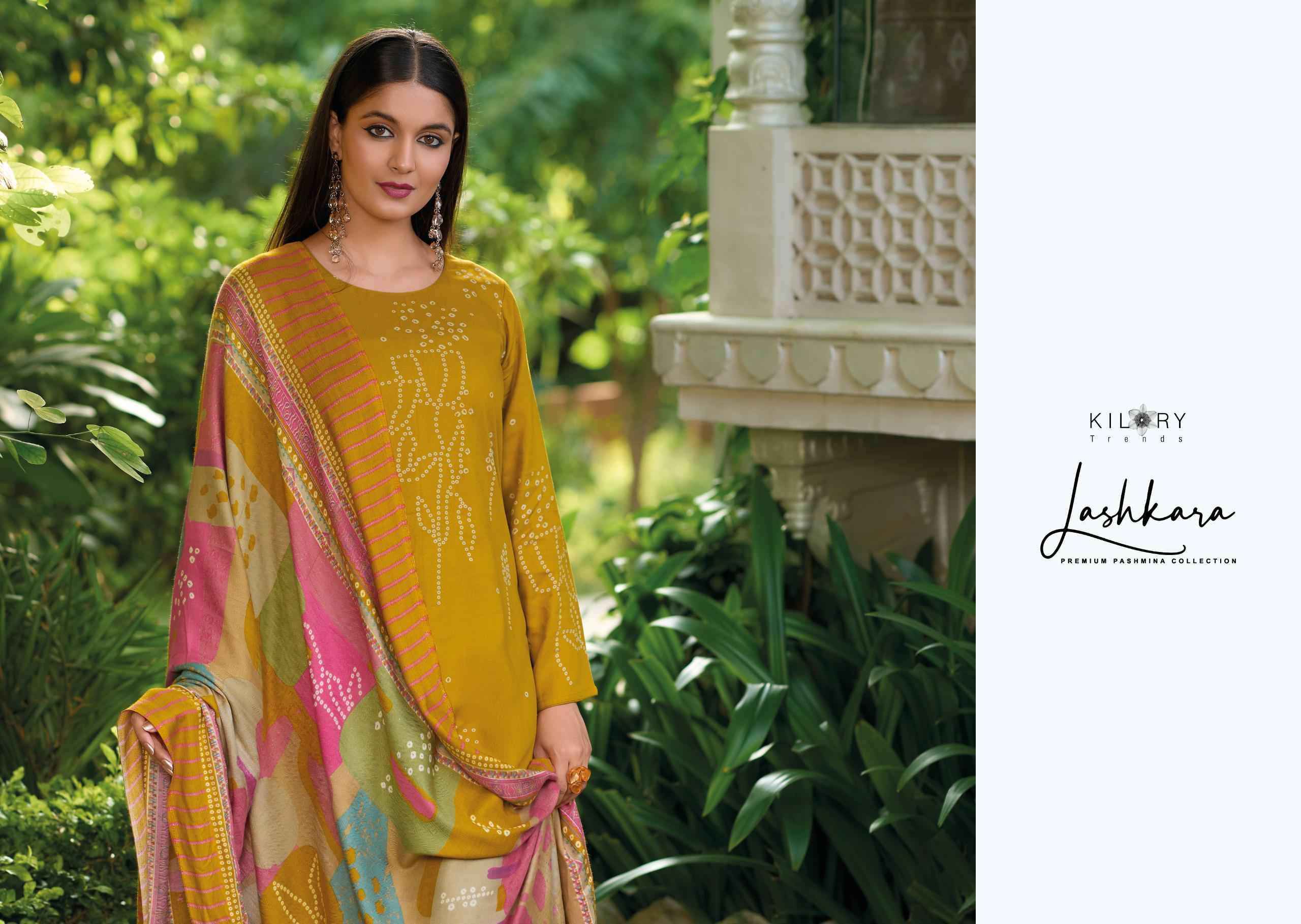 Kilory Lashkara Pashmina Viscose Design Suit Winter Pashmina Suit ( 8 Pcs Catalog )