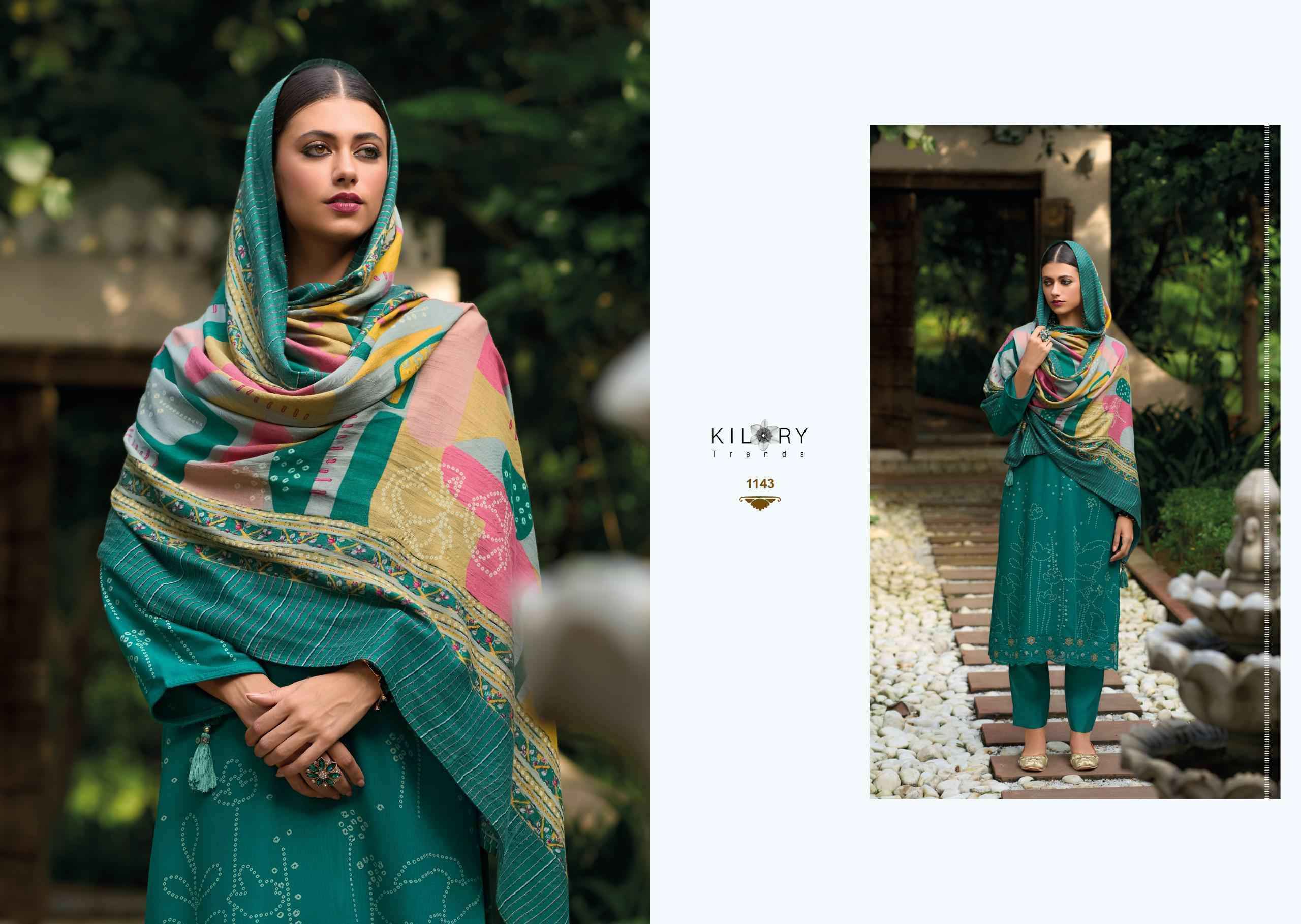 Kilory Lashkara Pashmina Viscose Design Suit Winter Pashmina Suit ( 8 Pcs Catalog )