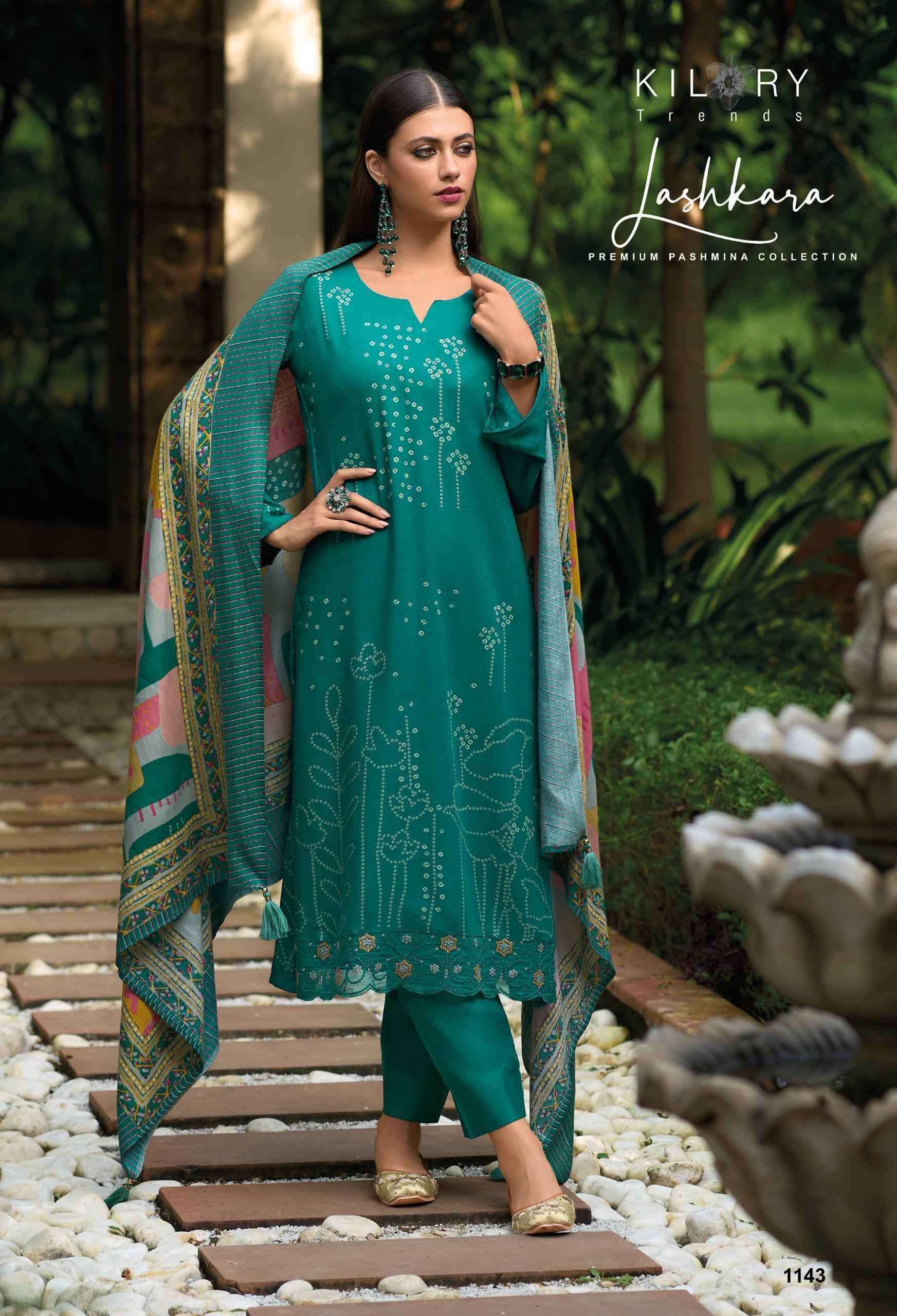 Kilory Lashkara Pashmina Viscose Design Suit Winter Pashmina Suit ( 8 Pcs Catalog )