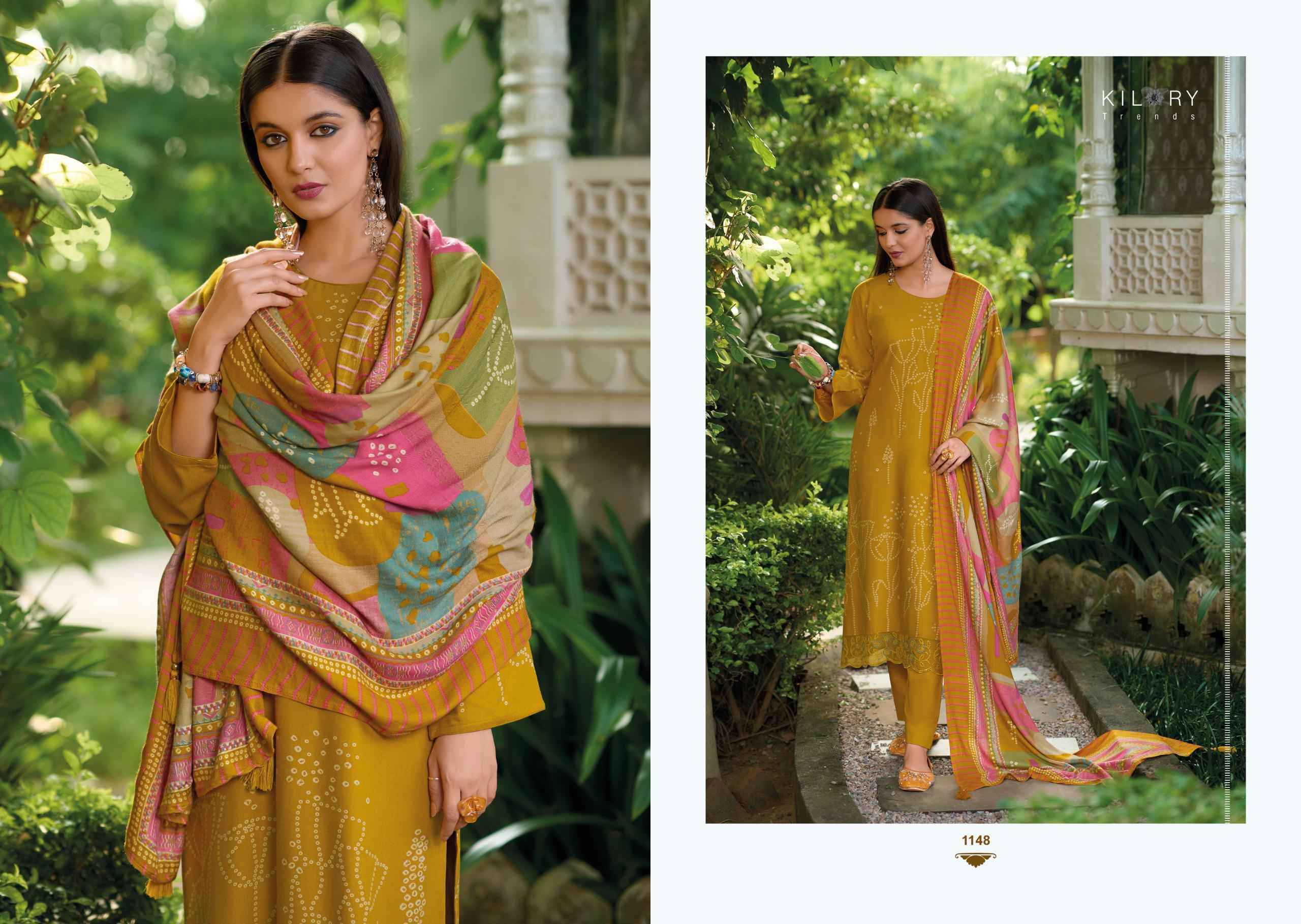 Kilory Lashkara Pashmina Viscose Design Suit Winter Pashmina Suit ( 8 Pcs Catalog )