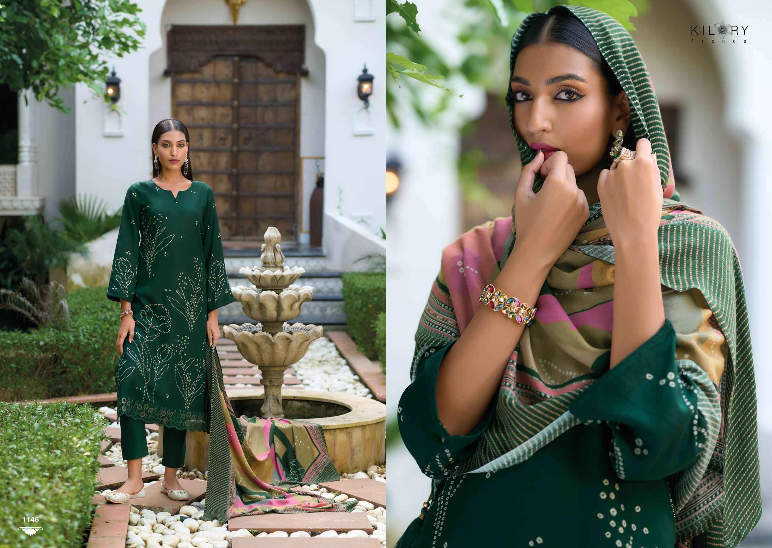 Kilory Lashkara Pashmina Viscose Design Suit Winter Pashmina Suit ( 8 Pcs Catalog )