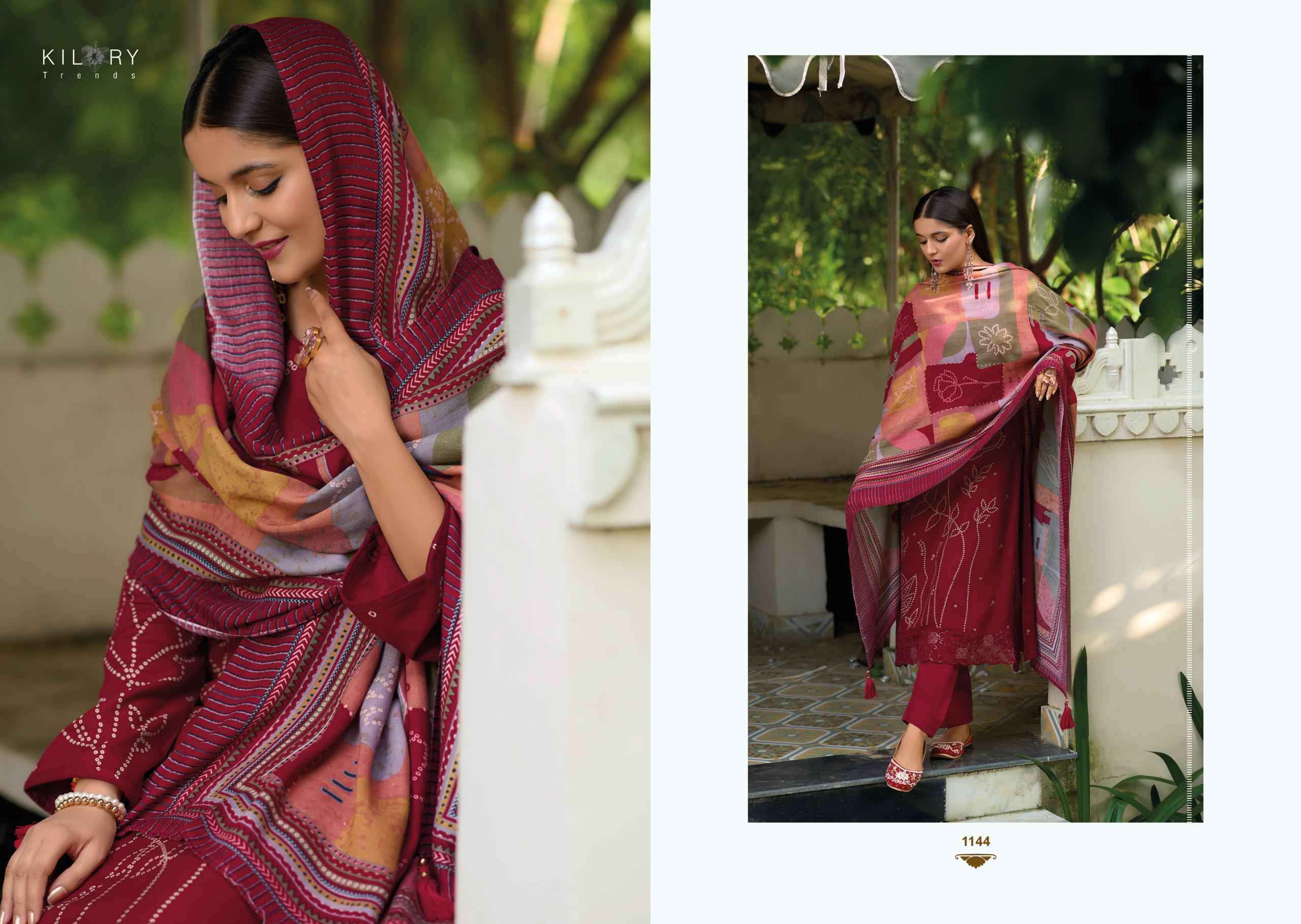 Kilory Lashkara Pashmina Viscose Design Suit Winter Pashmina Suit ( 8 Pcs Catalog )