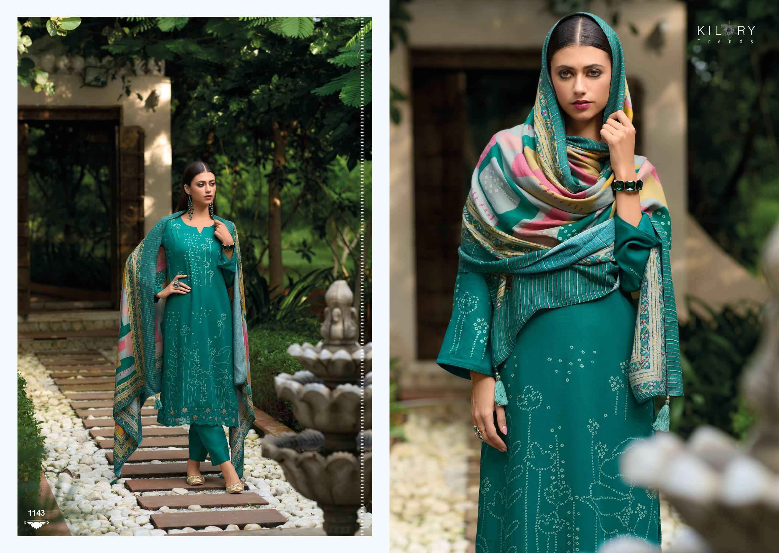 Kilory Lashkara Pashmina Viscose Design Suit Winter Pashmina Suit ( 8 Pcs Catalog )