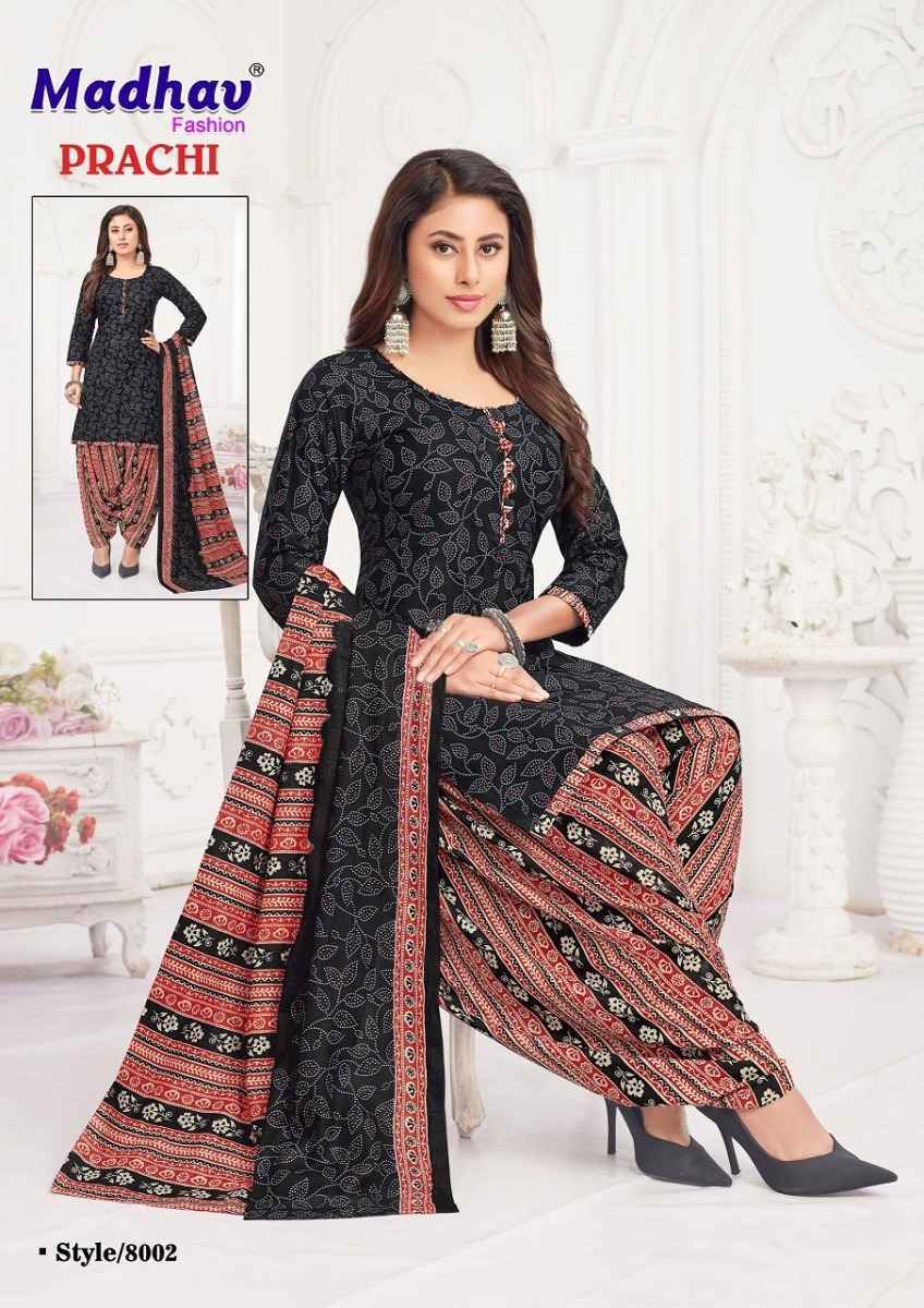 Madhav Fashion Prachi Vol 8 Cotton Dress Material 10 pcs Catalogue