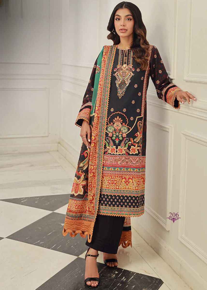 Maryam Hussain Gulaab Vol 2 Cotton Pakistani Salwar Kameez ( 6 Pcs Catalog )