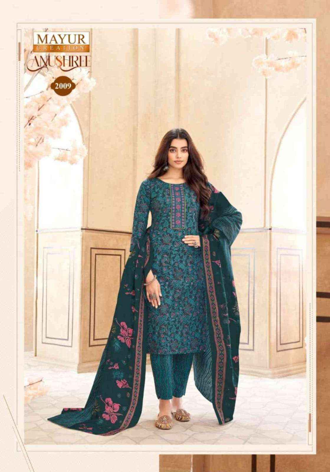 MAYUR CREATION ANUSHREE VOL-2 WHOLESALE COTTON SALWAR KAMEEZ ( 10 PIECE CATALOG )