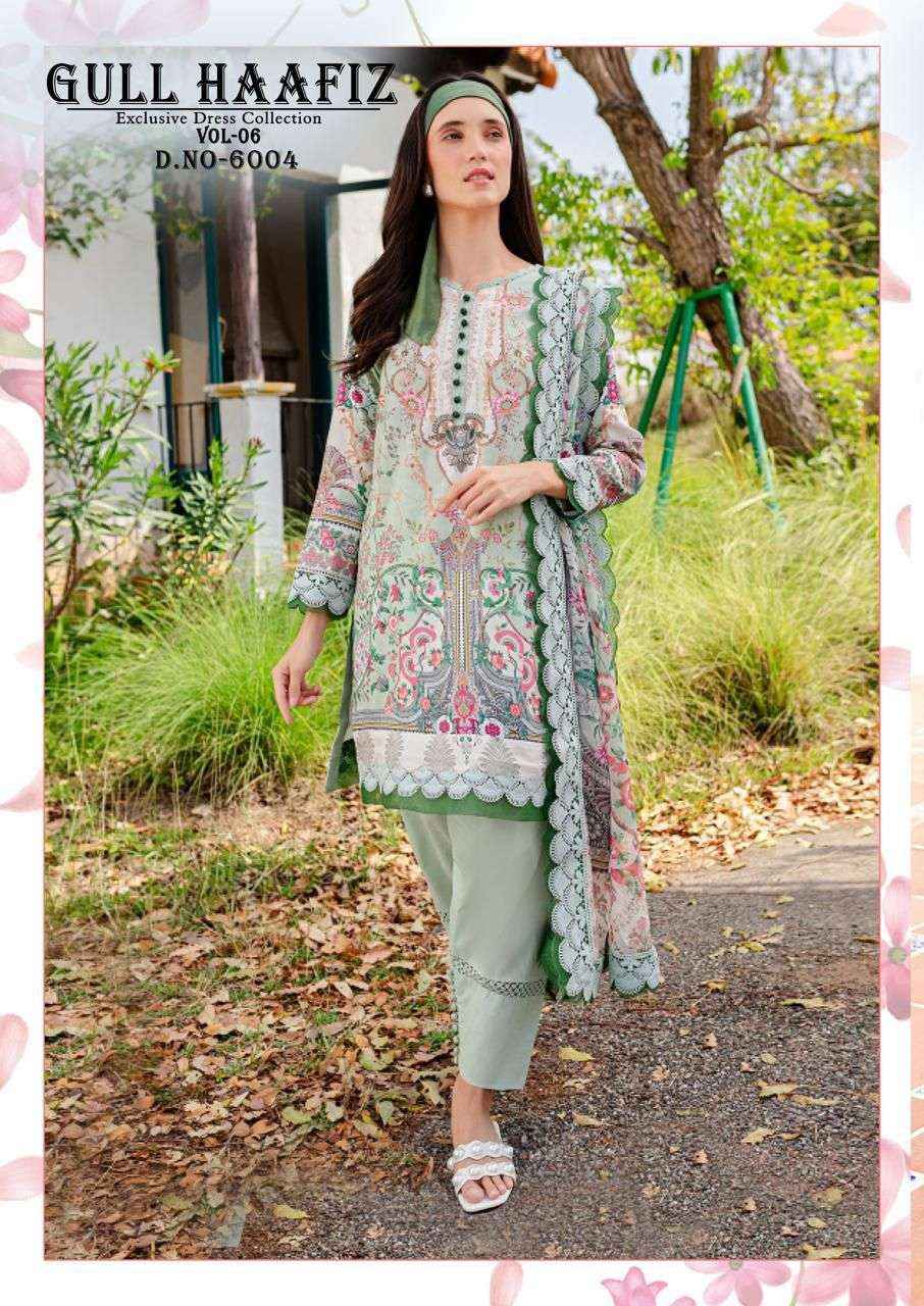 NAND GOPAL GULL HAAFIZ VOL 6 COTTON DIGITAL PRINT SALWAR SUIT ( 6 pcs catalog )