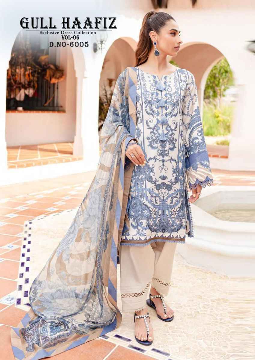 Nand Gopal Haafiz Vol 6 Cotton Dress Material 6 pcs Catalogue