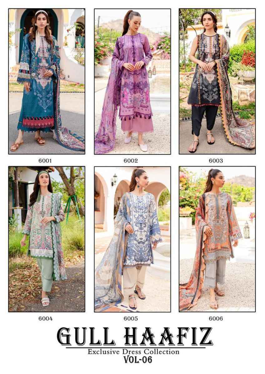 Nand Gopal Haafiz Vol 6 Cotton Dress Material 6 pcs Catalogue