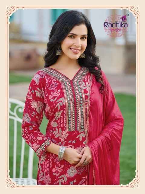 Radhika Lifestyle Rivazo Vol 3 Reyon Kurti Combo 6 pcs Catalogue