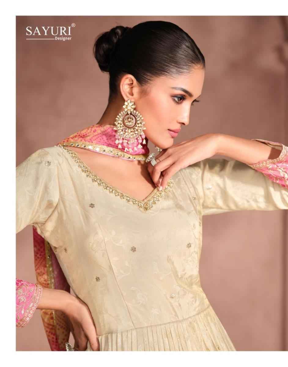 Sayuri Simar Viscouse Dress 2 pcs Catalogue