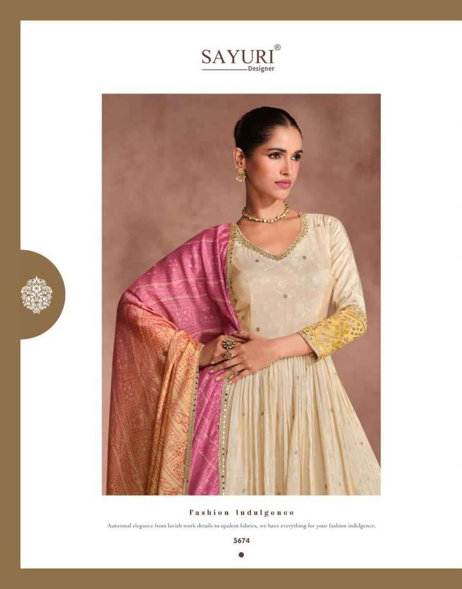 Sayuri Simar Viscouse Dress 2 pcs Catalogue