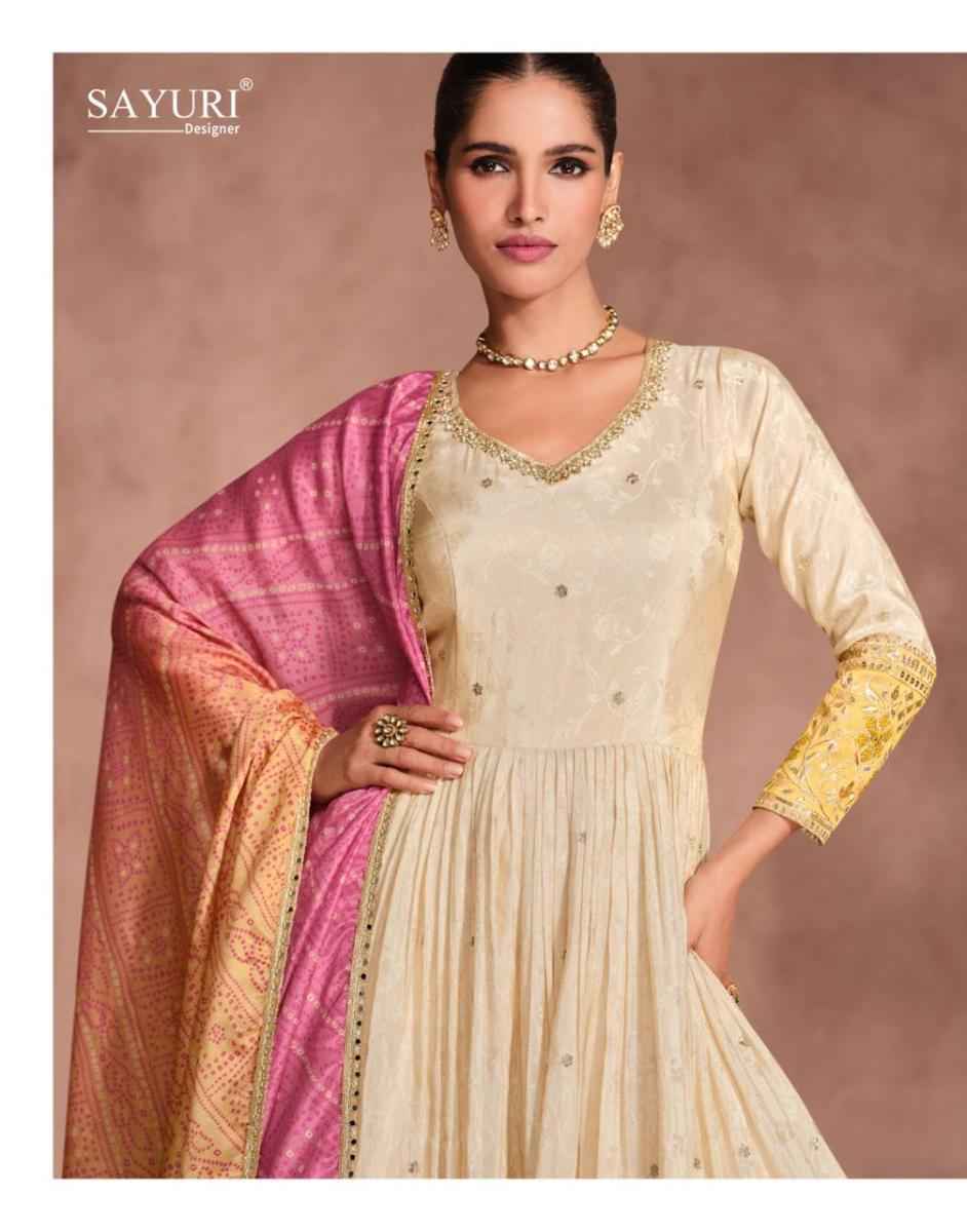 Sayuri Simar Viscouse Dress 2 pcs Catalogue