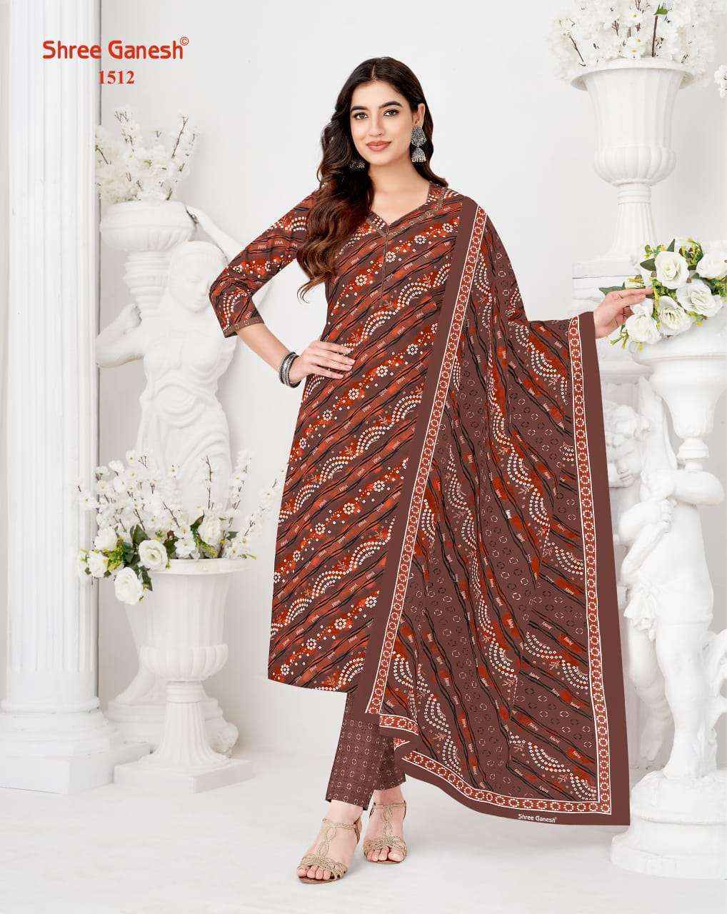 Shree Ganesh Vaani Vol 5 Pure Cotton Dress Materal Wholesale Market Surat ( 20 pcs Catalogue )