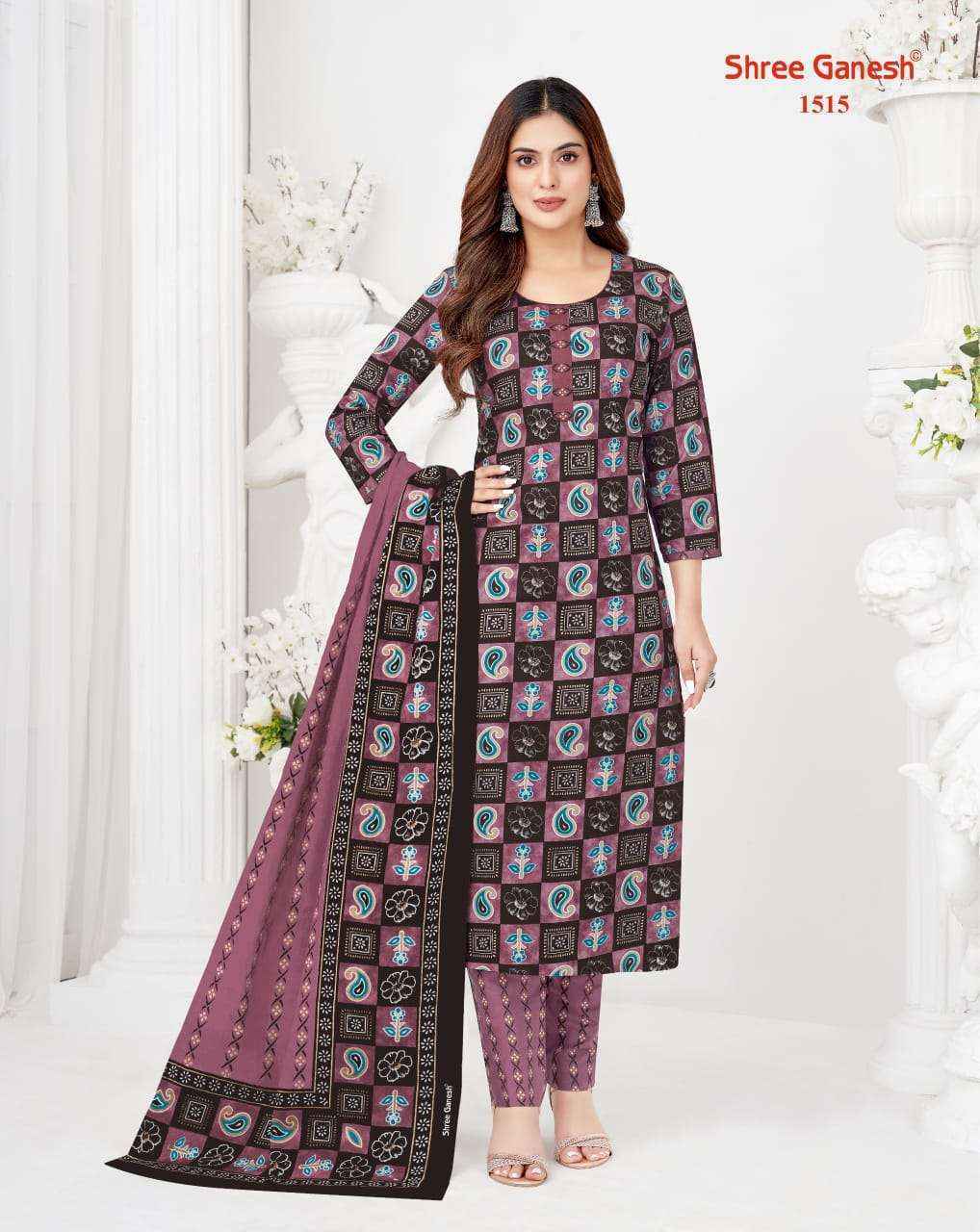 Shree Ganesh Vaani Vol 5 Pure Cotton Dress Materal Wholesale Market Surat ( 20 pcs Catalogue )
