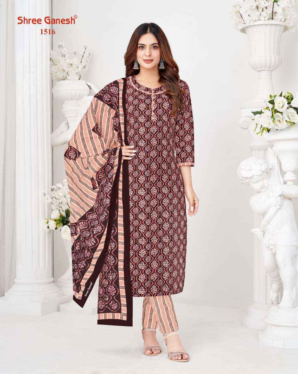 Shree Ganesh Vaani Vol 5 Pure Cotton Dress Materal Wholesale Market Surat ( 20 pcs Catalogue )