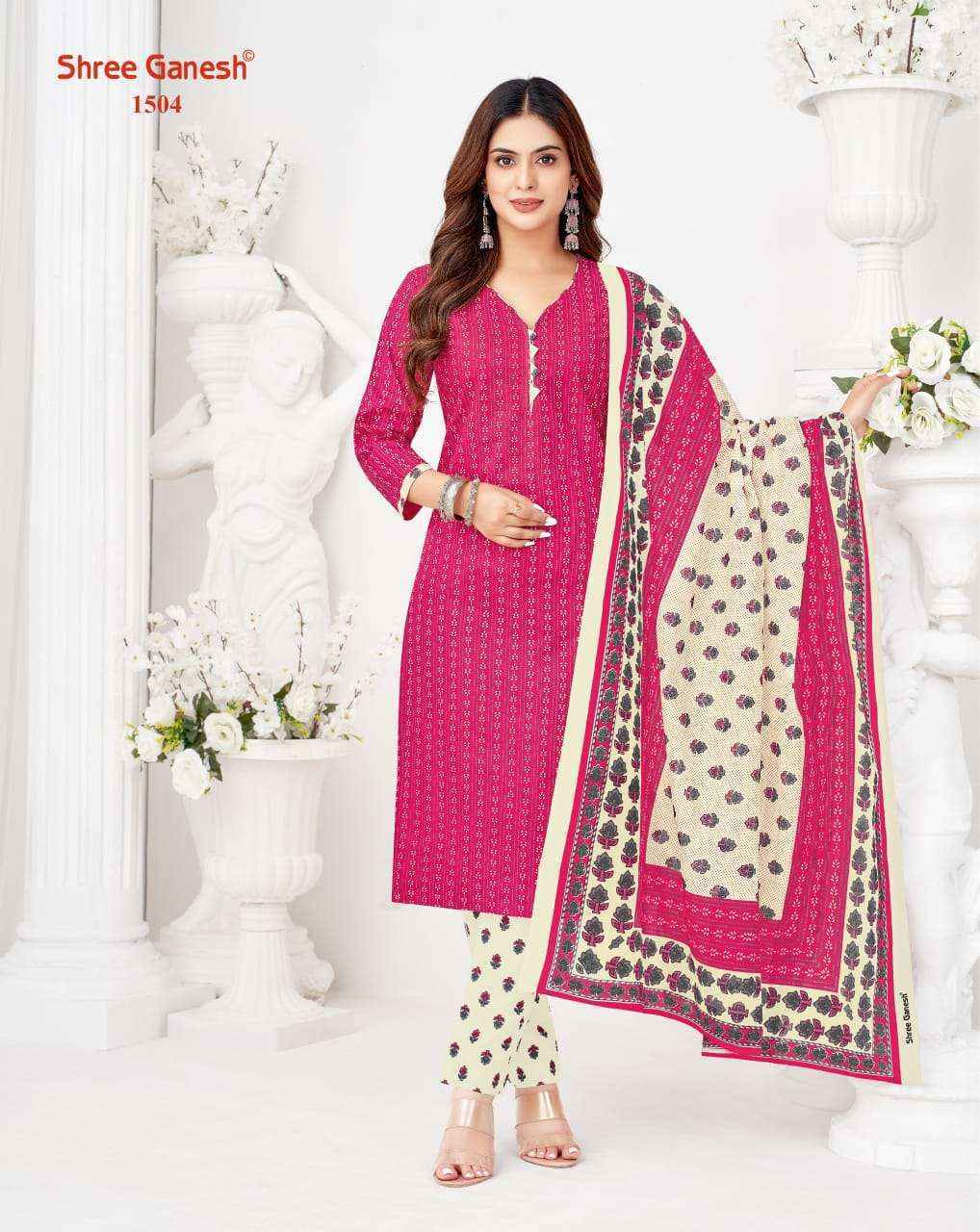 Shree Ganesh Vaani Vol 5 Pure Cotton Dress Materal Wholesale Market Surat ( 20 pcs Catalogue )