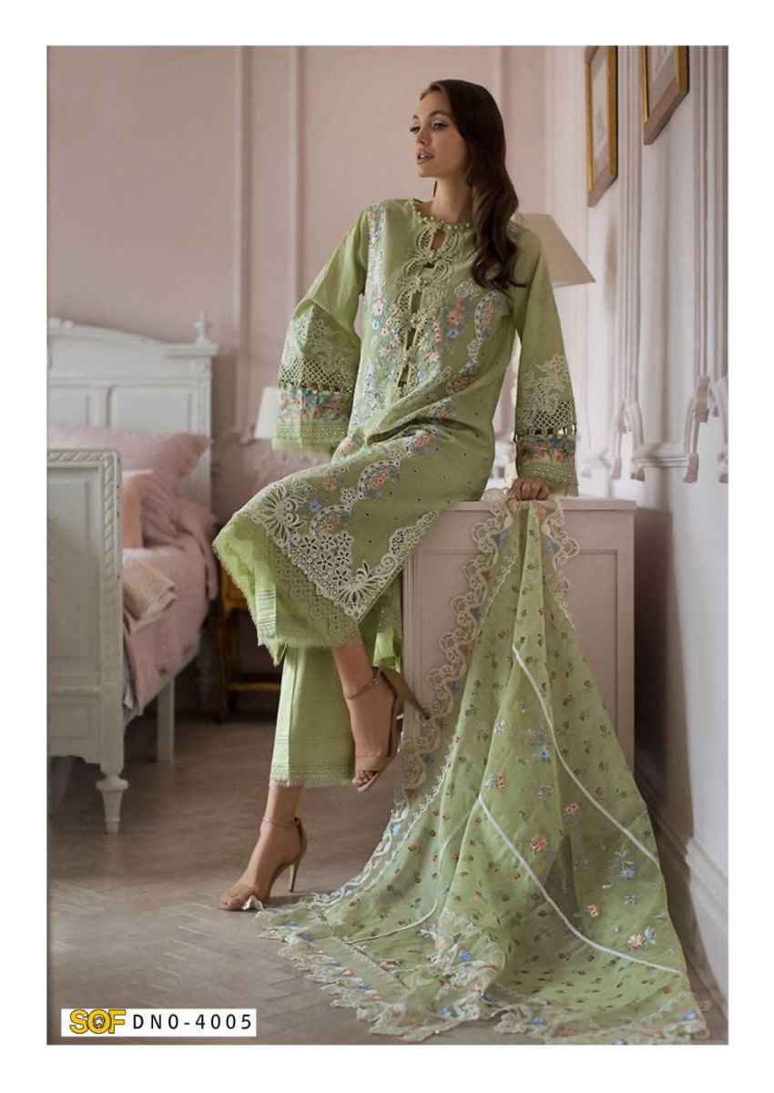 Shree Om Fab Aliya B Vol 4 Lawn Cotton Dress Material 6 pcs Catalogue