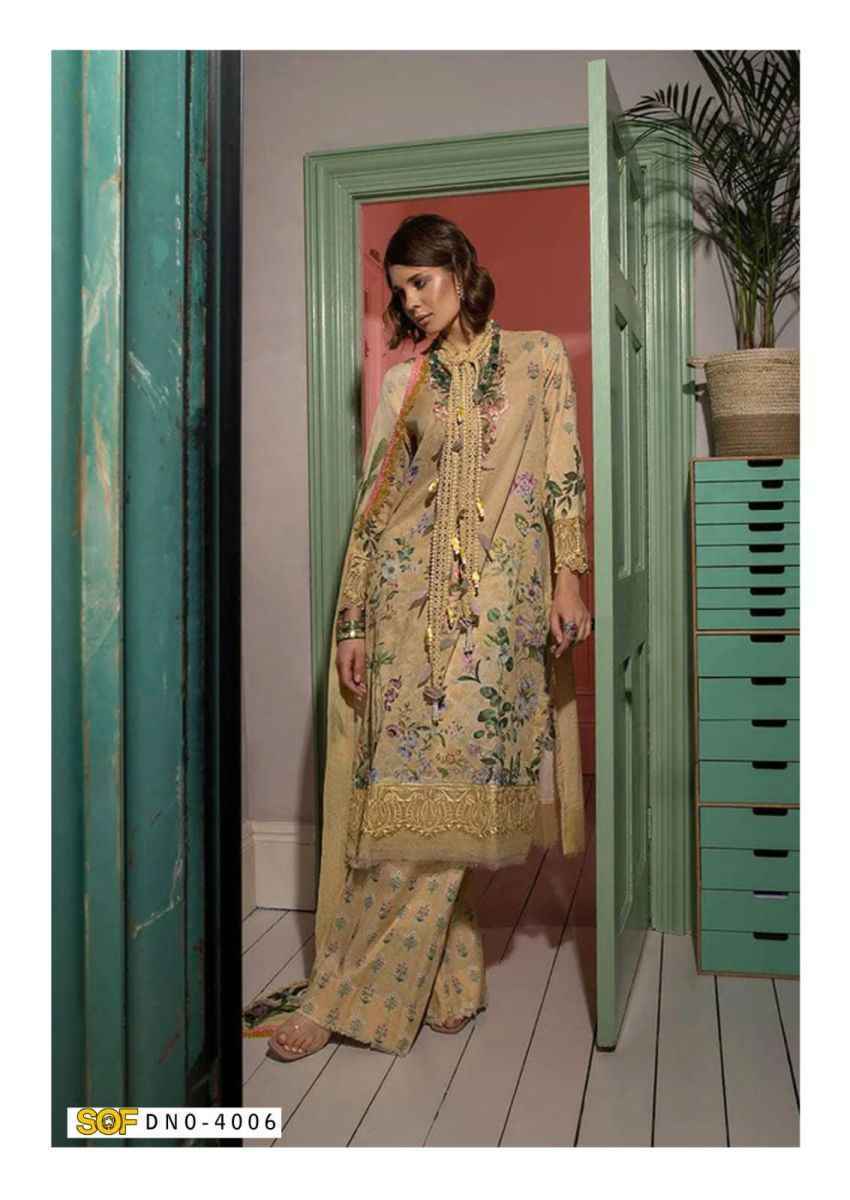 Shree Om Fab Aliya B Vol 4 Lawn Cotton Dress Material 6 pcs Catalogue