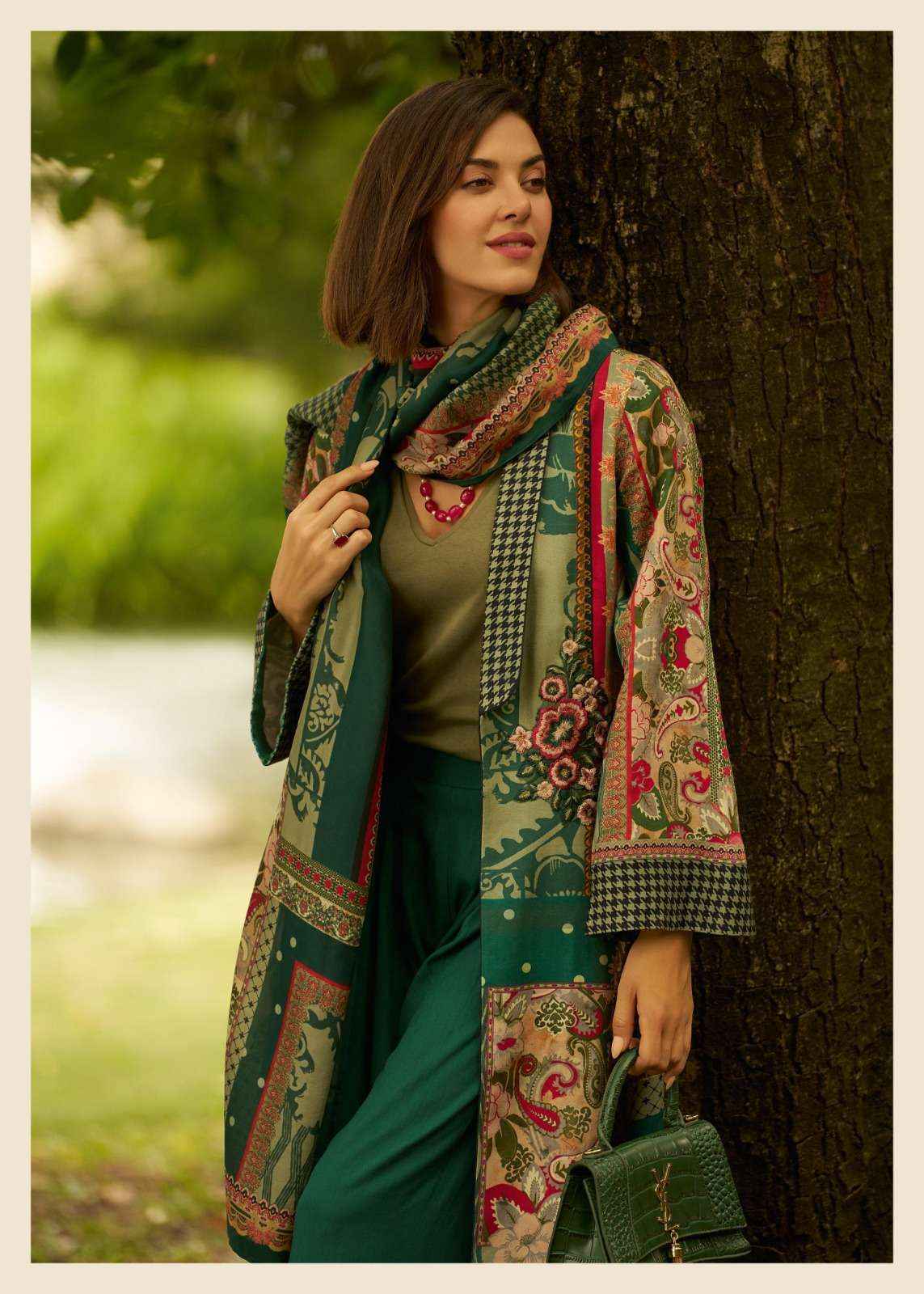 Varsha Iraha Premium Design Pashmina Suit wholesale price (4 pcs catalog )