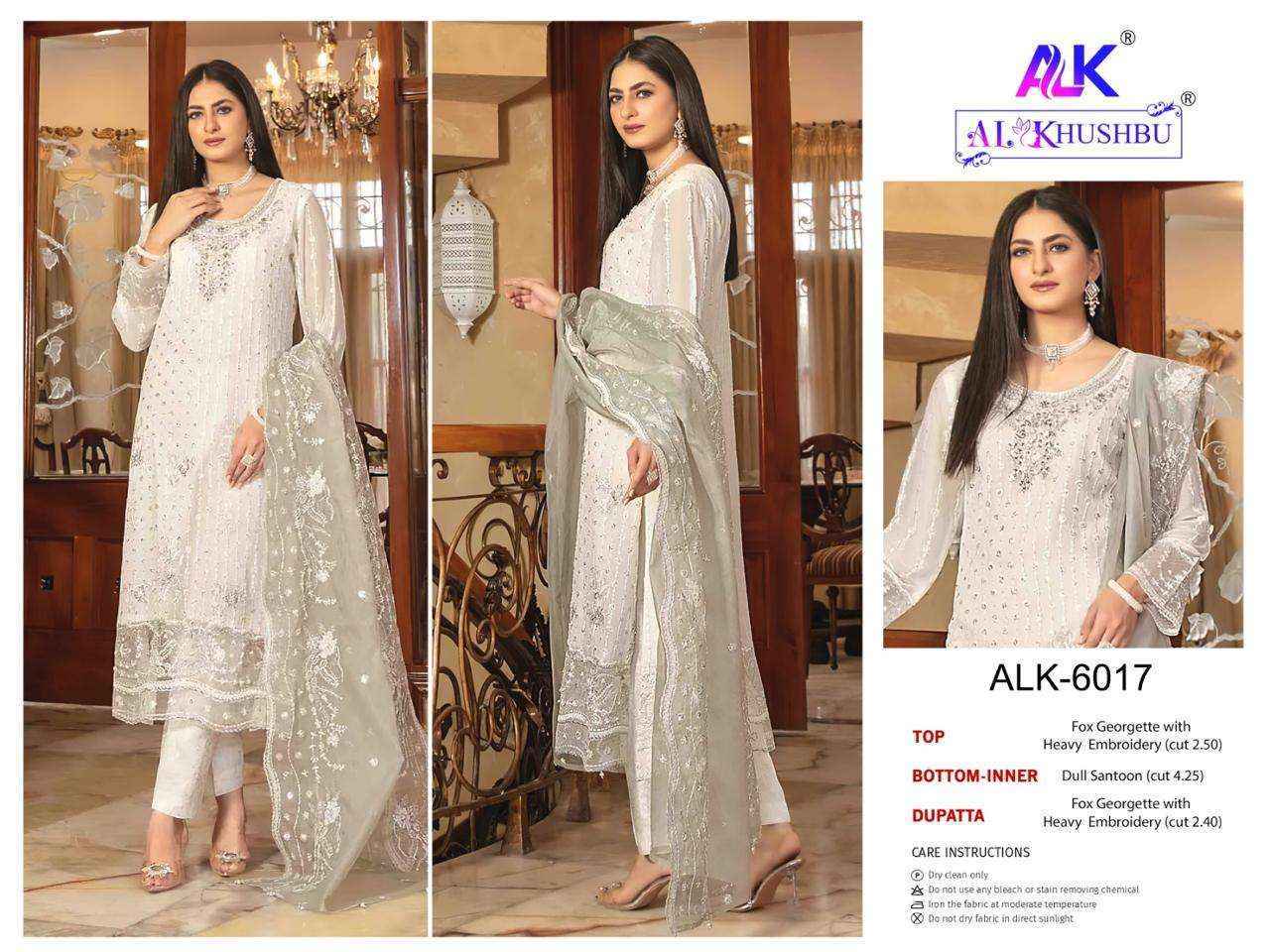 AL Khushbu Afifa Vol 2 Georgette salwar kameez wholesale price  (3 pcs catalog )