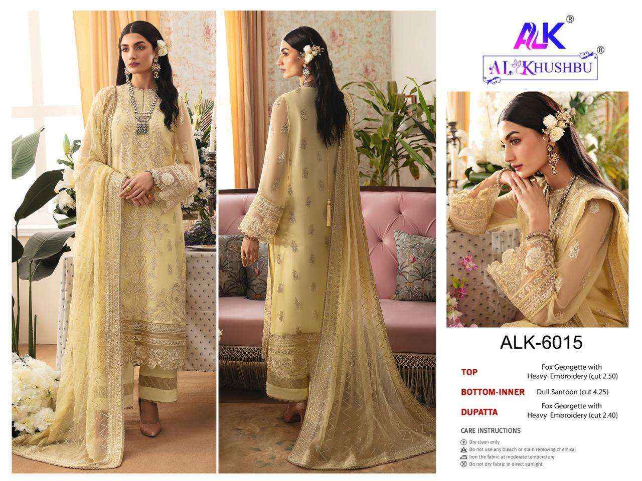 AL Khushbu Afifa Vol 2 Georgette salwar kameez wholesale price  (3 pcs catalog )