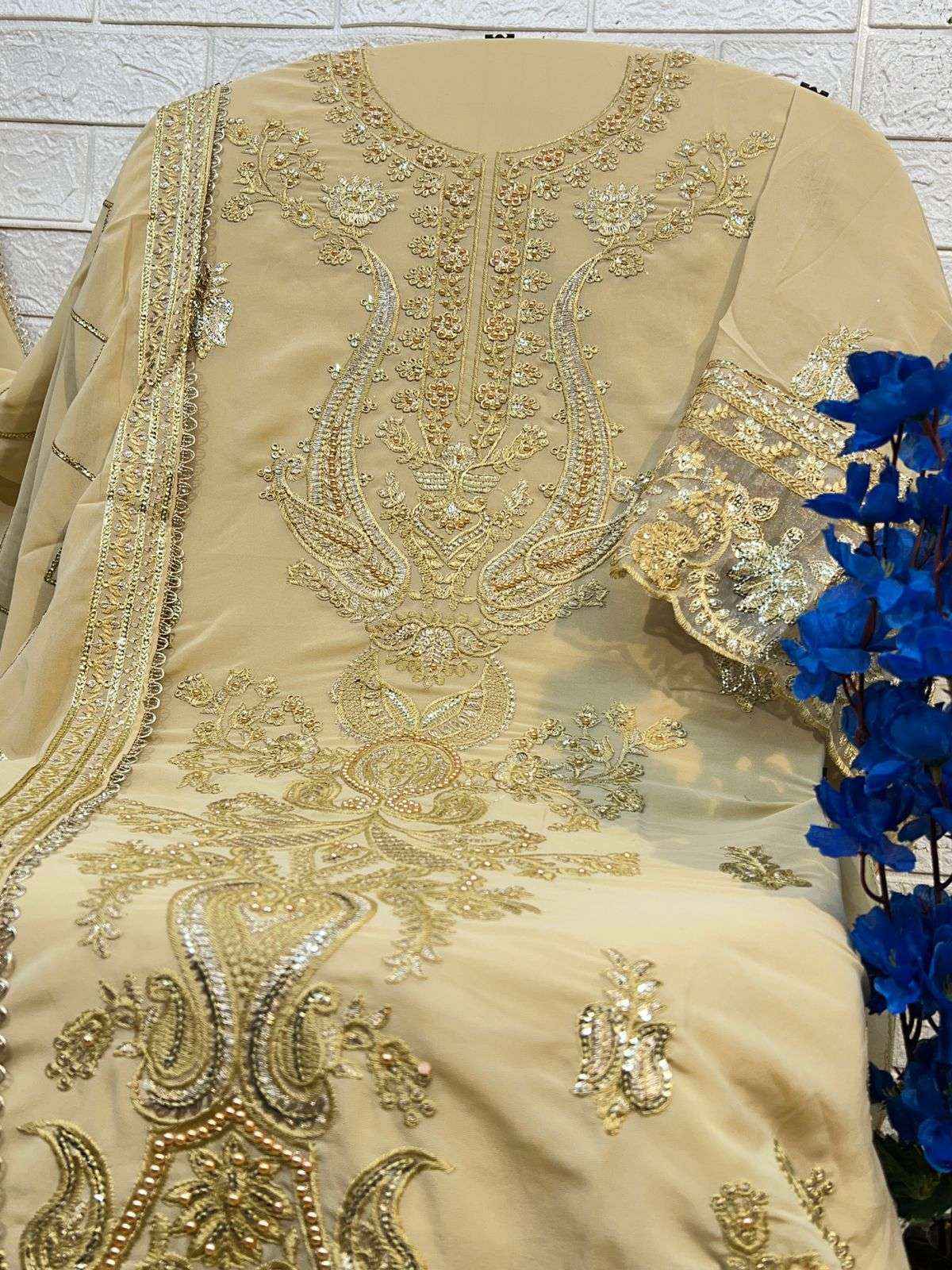 AL Khushbu Afifa Vol 2 Georgette salwar kameez wholesale price  (3 pcs catalog )
