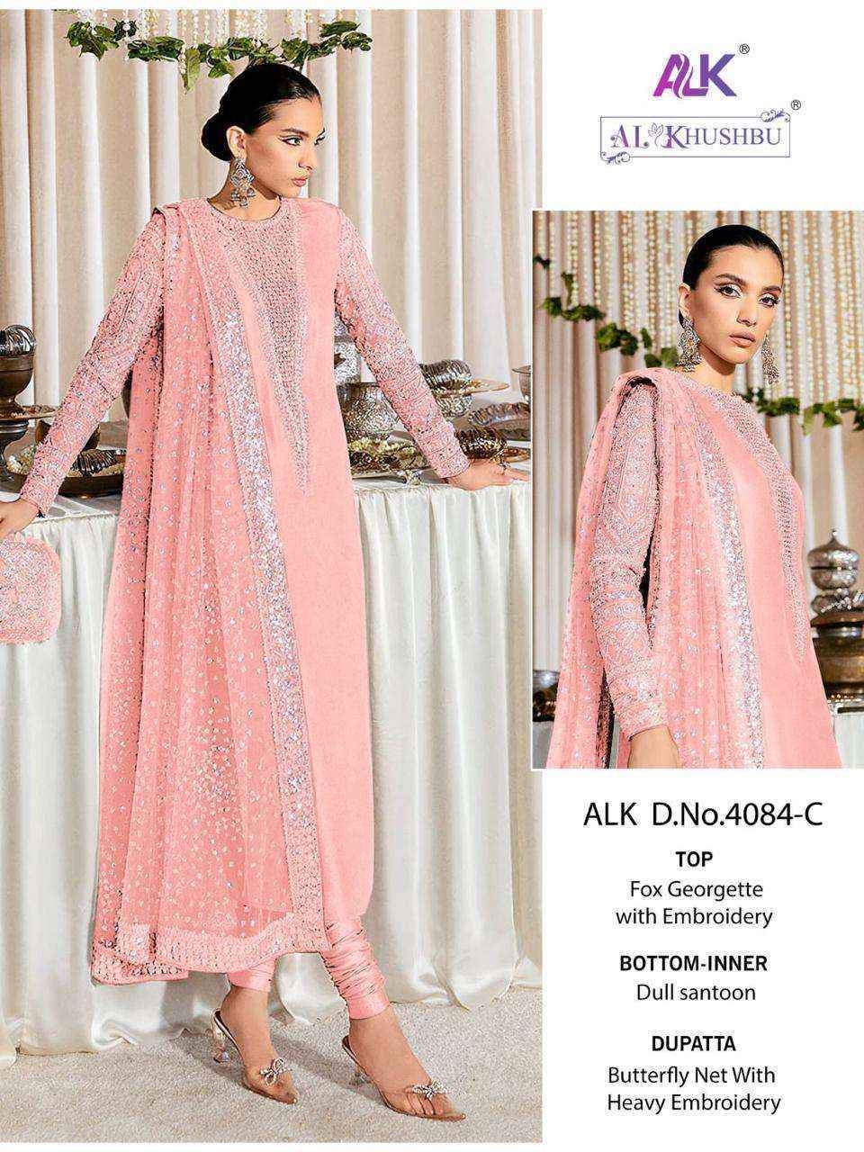 Al Khushbu Fiza Vol 1 Georgette Salwar Kameez Wholesale Price ( 3 Pcs Catalog )