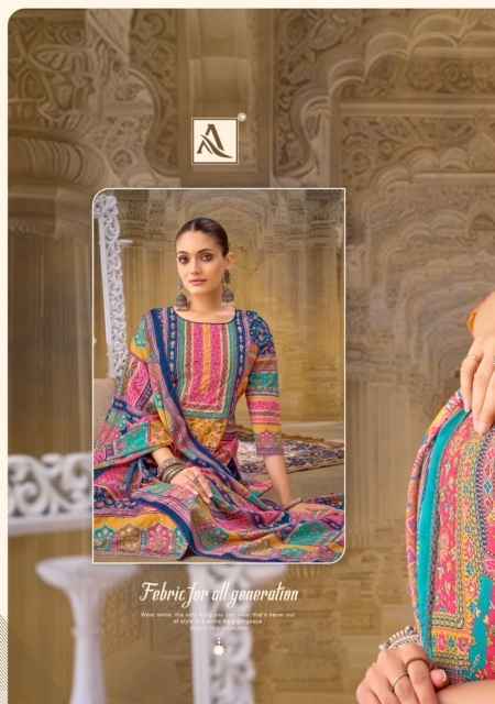 Alok Bella Edition 12 Muslin Salwar Kameez Wholesale Price ( 6 Pcs Catalog )