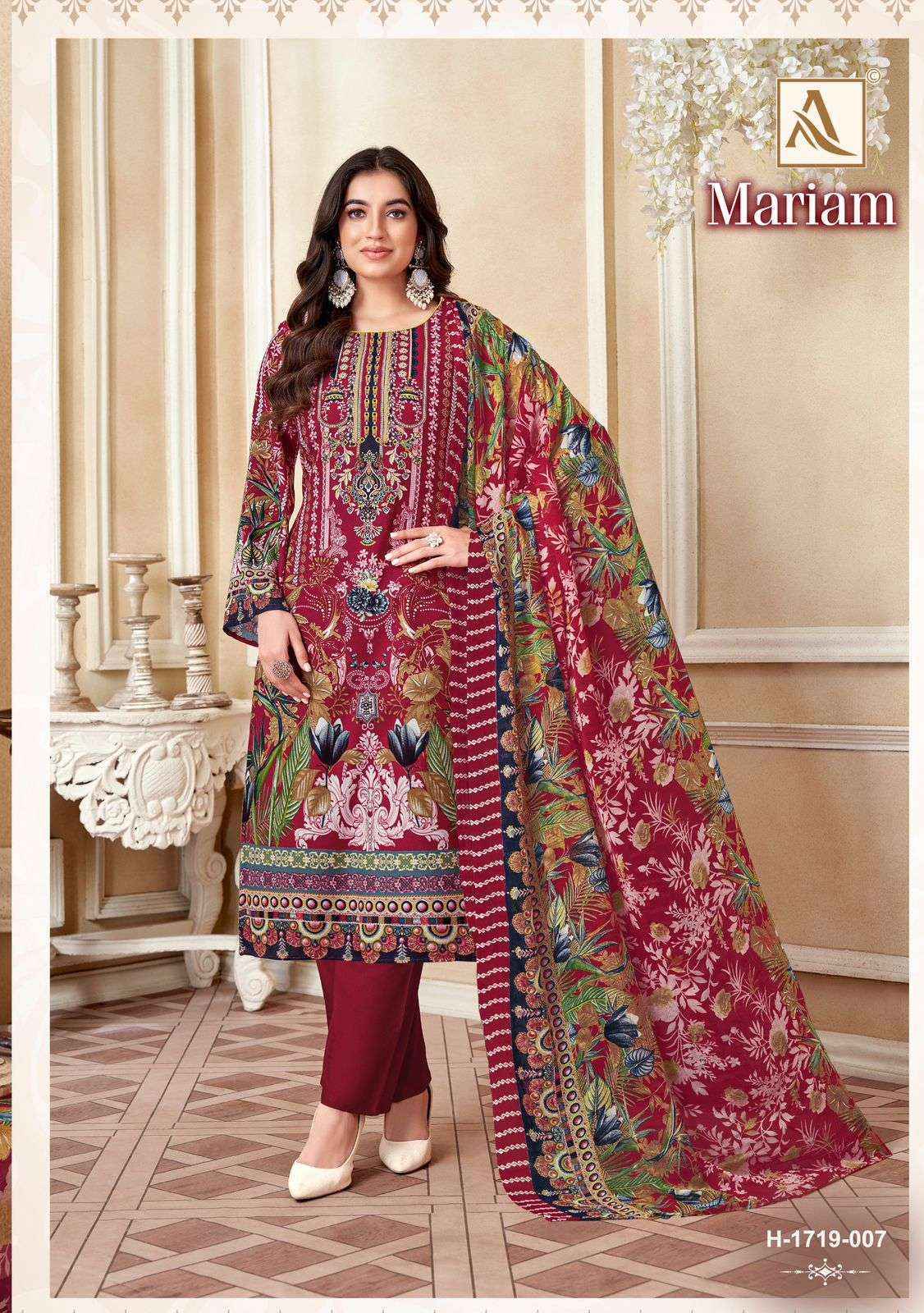 Alok Mariam Viscouse Rayon Salwar Kameez Wholesale Price ( 8 Pcs Catalog )