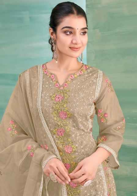 Alok Russian Cotton Salwar Kameez Wholesale Price (4 Pcs Catalog )