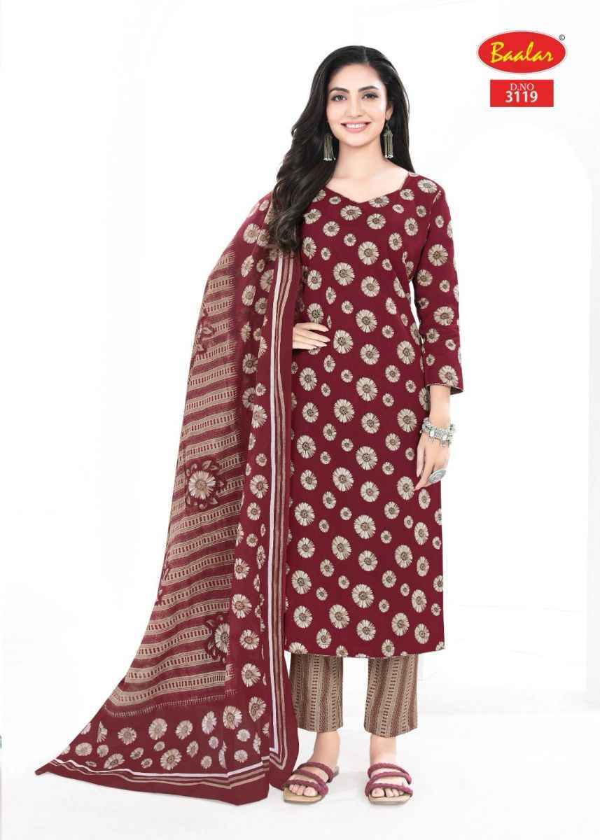 Baalar Cotton Zaara Vol 31 Wholesale Cotton Salwar Kameez ( 18 pcs Catalogue )