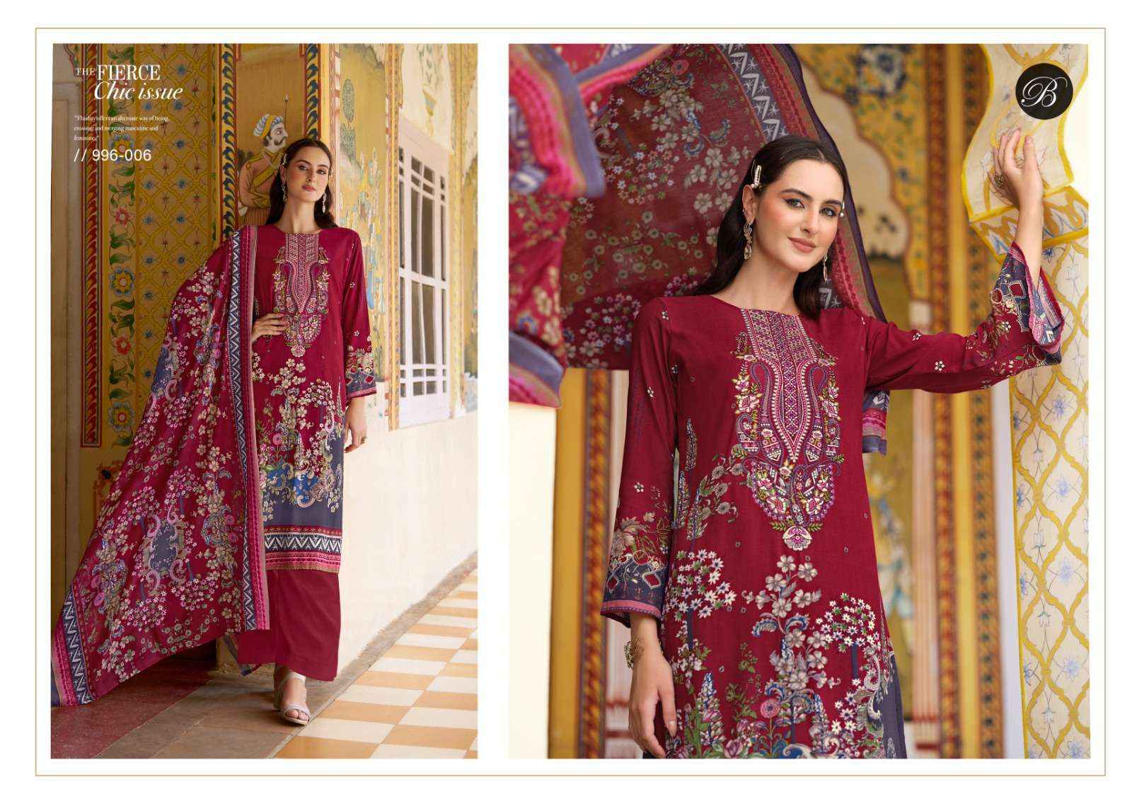 BELLIZA DESIGNER RIWAYAT VOL 7 RAYON SALWAR KAMEEZ ( 8 PCS CATALOG )