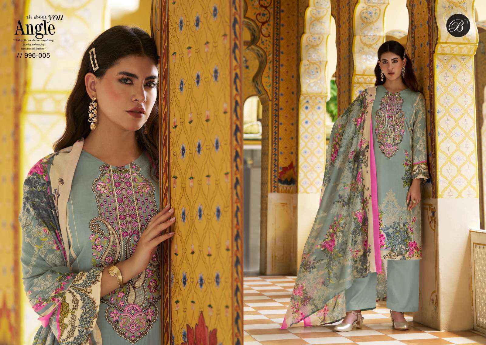 BELLIZA DESIGNER RIWAYAT VOL 7 RAYON SALWAR KAMEEZ ( 8 PCS CATALOG )