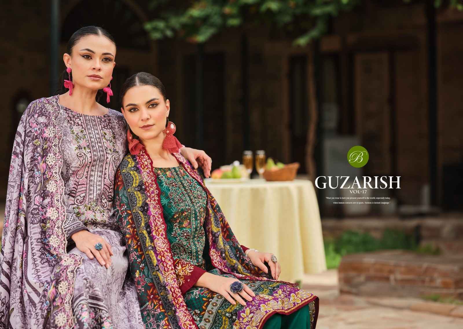 Belliza Guzarish Vol 17 Cotton Salwar Kameez Wholesale Price ( 8 Pcs Catalog )